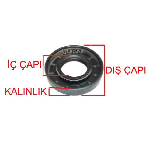 45*62*8 KEÇE 7380-KK Yağ Keçesi Çapa Makinası Şanzuman Alt WEİMA