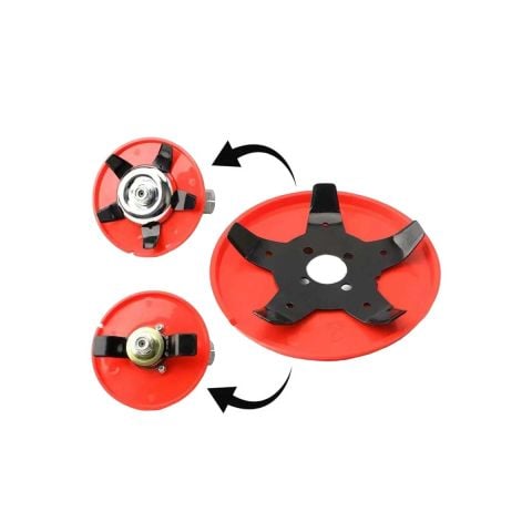 GT-H-23 MOTORLU TIRPAN BAŞLIK KORUMALI TİP Çap 15 cm Çim Kesme Kafası