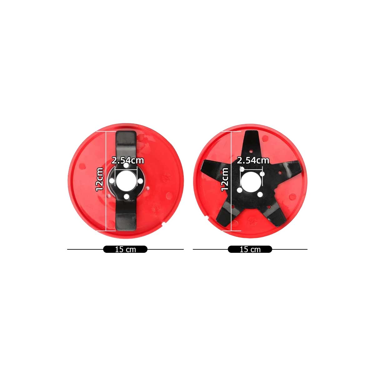 GT-H-23 MOTORLU TIRPAN BAŞLIK KORUMALI TİP Çap 15 cm Çim Kesme Kafası