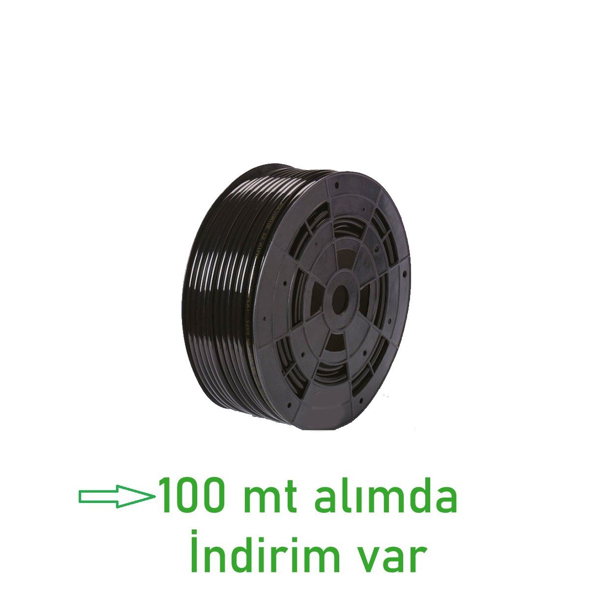 8*12 PE POLİETİLEN RULO HORTUM PNÖMATİK HAVA HORTUMU mt