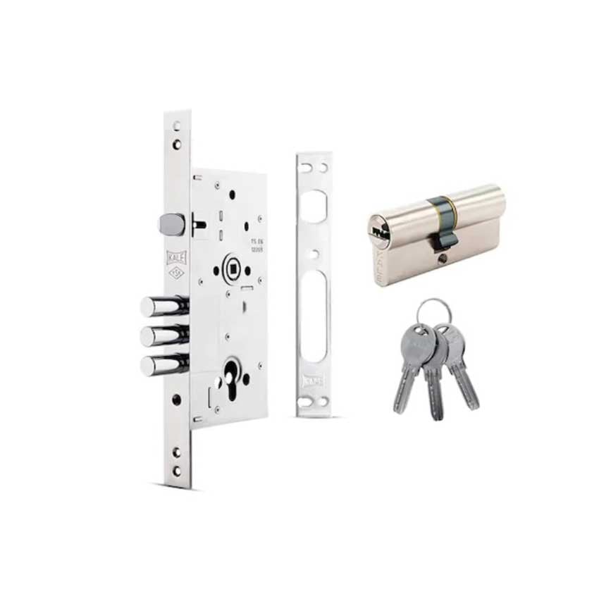 KALE 252 R SN MONOBLOK ÇELİK KAPI KİLİDİ 60 mm 252RSN