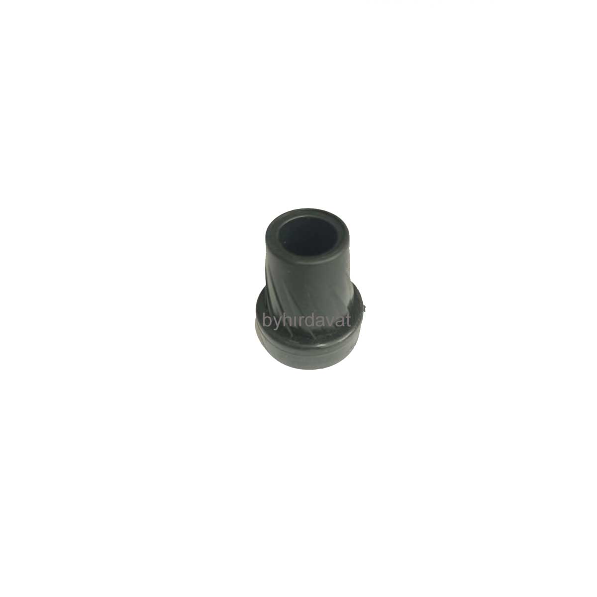 BASTON TOPUZU Siyah 19 mm BASTON AYAĞI DIŞTAN GEÇME PLASTİK AYAK