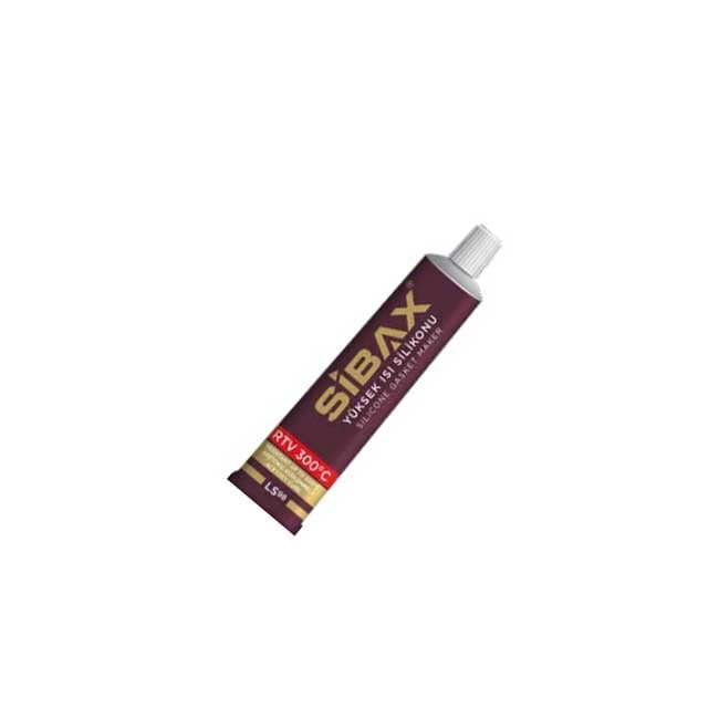 SİBAX 50 ml Siyah YÜKSEK ISI SİLİKONU RTV 300 OTO SIVI CONTA