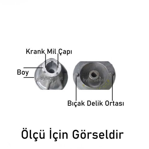 HUSQVARNA LC48-LC53 BIÇAK ADAPTÖRÜ KAPLİN ÇİM BİÇME MAKİNASI