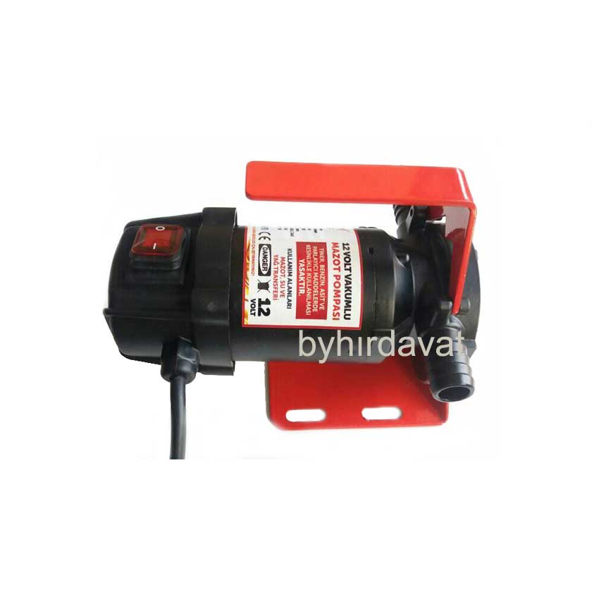 MİDAPO-EFEM 12 volt 1/2 SIVI AKTARMA MAZOT POMPASI VACUUM PUMP