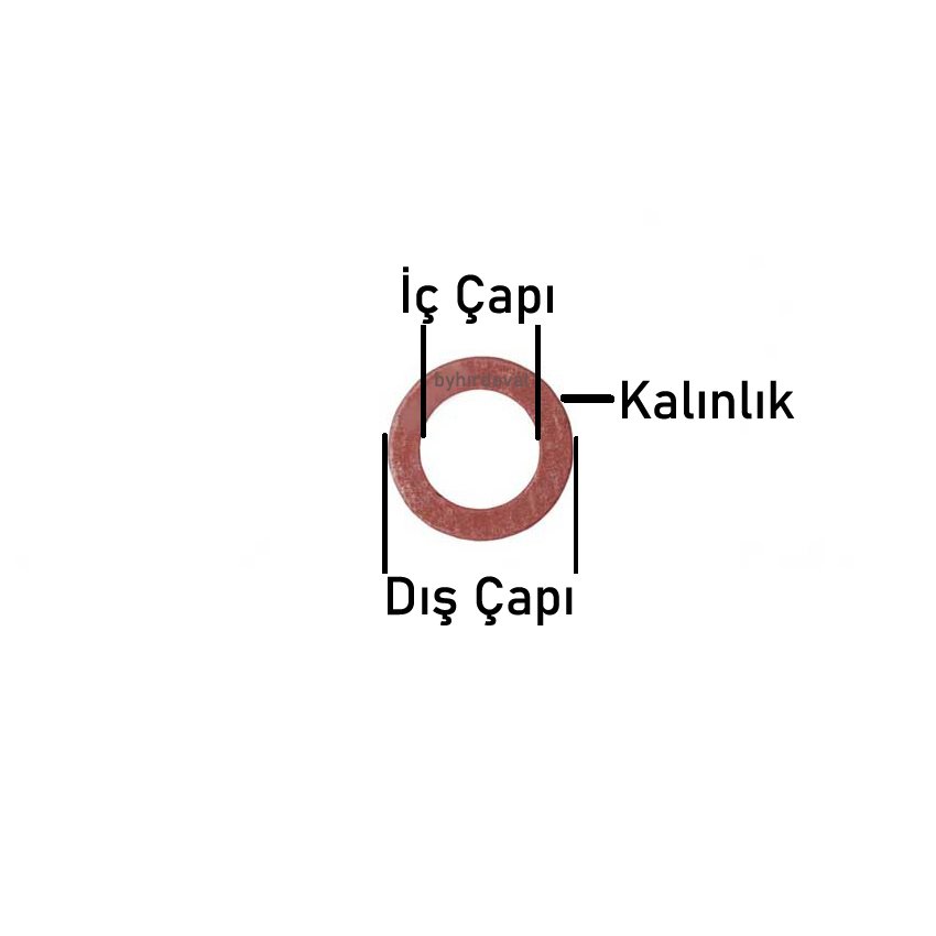 17.5-25.4 mm KLİNGRİT Conta FİBER CONTA GLİNGRİT