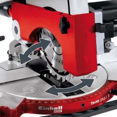 EİNHELL TC-MS 2112 T GÖNYE KESME MAKİNASI ÜSTTEN TABLALI