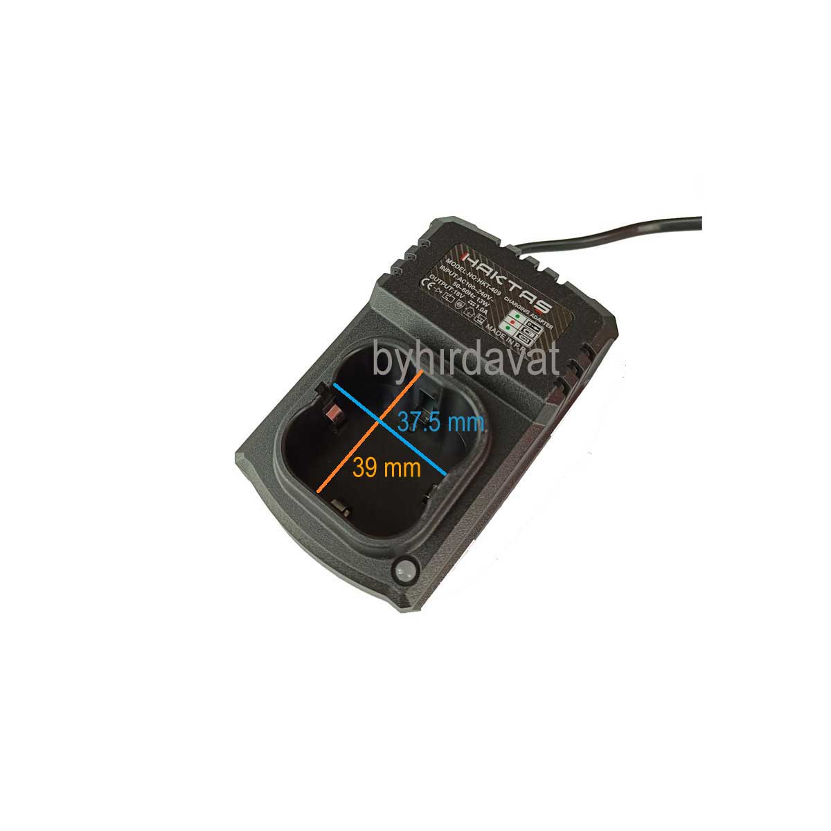 HAKTAŞ HKT409 ŞARJ CİHAZI 18 Volt Kare HKT412