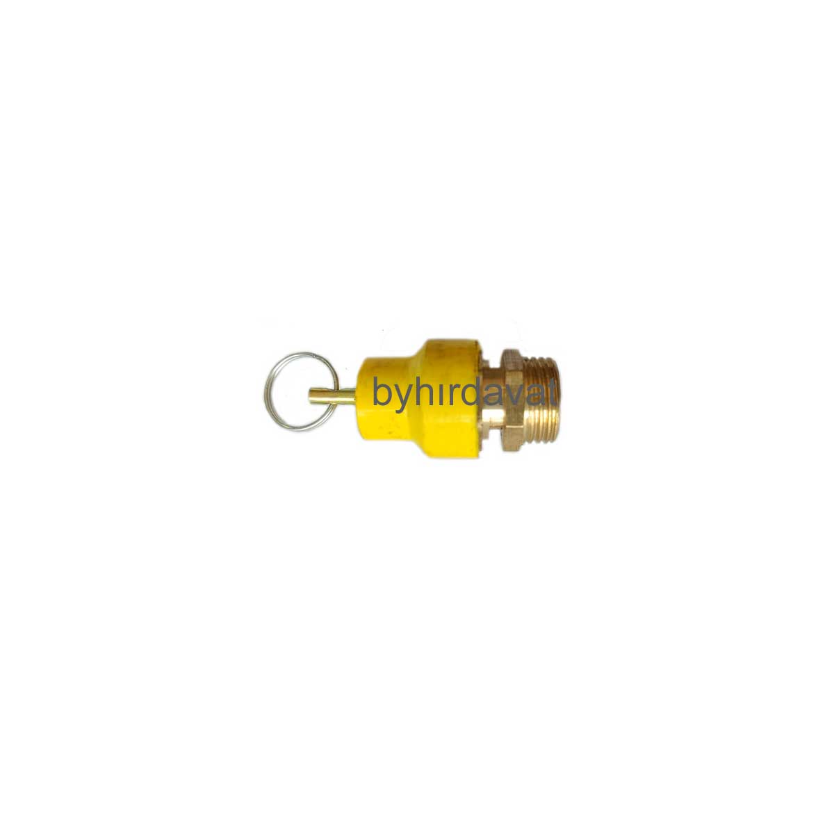 1/2 Sarı EMNİYET VENTİLİ TAHLİYE 20 mm HAVA KOMPRESÖRÜ 45 mm