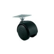 50 mm MOBİLYA TEKERİ PLASTİK TABLALI MASA TEKERİ