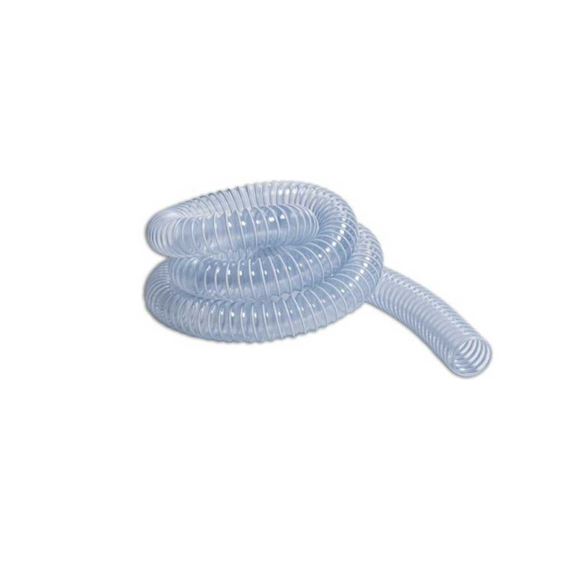 1 lik ŞEFFAF SPİRAL HORTUM LAVABO HORTUMU 32 mm 1 mt spral hortum