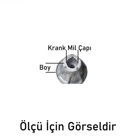 22 mm BIÇAK ADAPTÖRÜ KAPLİN HONDA 90 mm ÇİM BİÇME MAKİNASI
