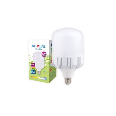 KLAUS 40 Watt LED EKO AMPÜL Tasarruflu LED LAMBA 4000 Lumen