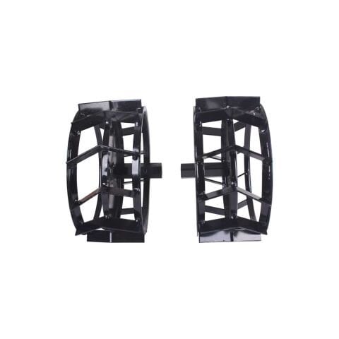 4.00-8 METAL TEKER 30 cm ÇAPA MAKİNASI METAL TEKERLEK 2 li Takım DEMİR TEKER