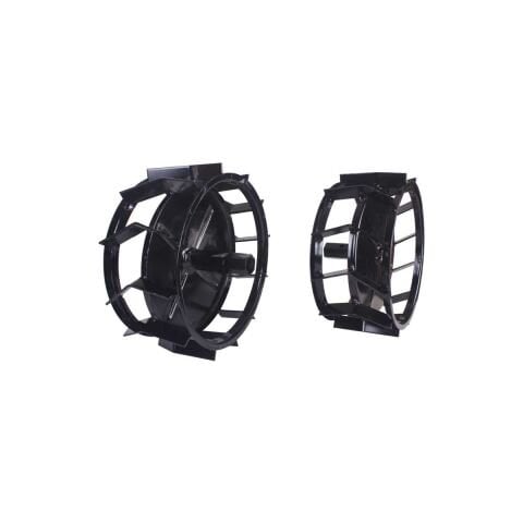 4.00-8 METAL TEKER 30 cm ÇAPA MAKİNASI METAL TEKERLEK 2 li Takım DEMİR TEKER
