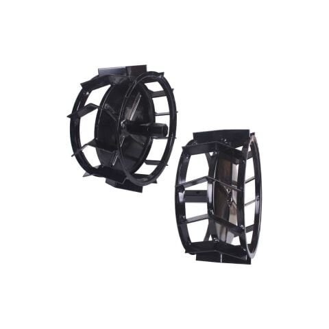 4.00-8 METAL TEKER 30 cm ÇAPA MAKİNASI METAL TEKERLEK 2 li Takım DEMİR TEKER