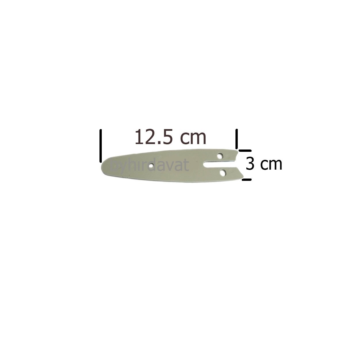 1/4-14 Diş KILAVUZ Makaralı 4 inç AKÜLÜ ZİNCİRLİ AĞAÇ KESME TESTERESİ 12.5 cm PALA-KLAVUZ HKT407-HKT408 PALA-KLAVUZ