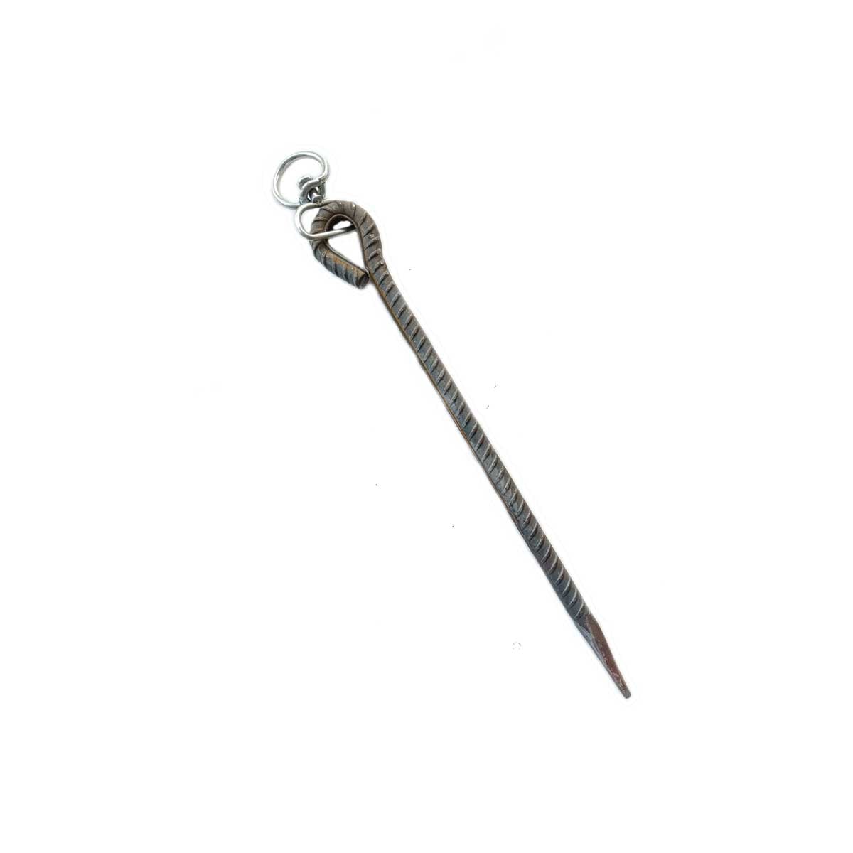 30 cm Dönengeli ZİKKE BESİ HAYVAN BAĞLAMA YERE ÇAKMA ZİKKESİ 28 cm