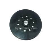 225 mm Cırt Tabanı M14 TAVAN DUVAR ALÇI ZIMPARA MAKİNASI ALT PEDİ TABAN 10 Delikli CAT 3013-FULL DS-920-RBT DS-2750 TAŞLAMA MAKİNASINA UYAR