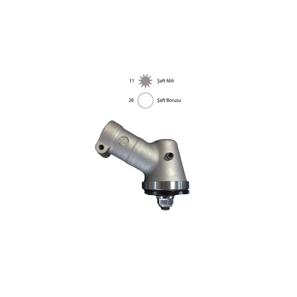 28 mm 11 Diş HUSQVARNA 553 MOTORLU TIRPAN REDÜKTÖR KAFA GRUBU