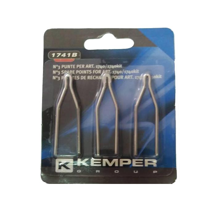 KEMPER 1741B LEHİM TABANCASI UCU HAVYA UCU 3 Lü Set