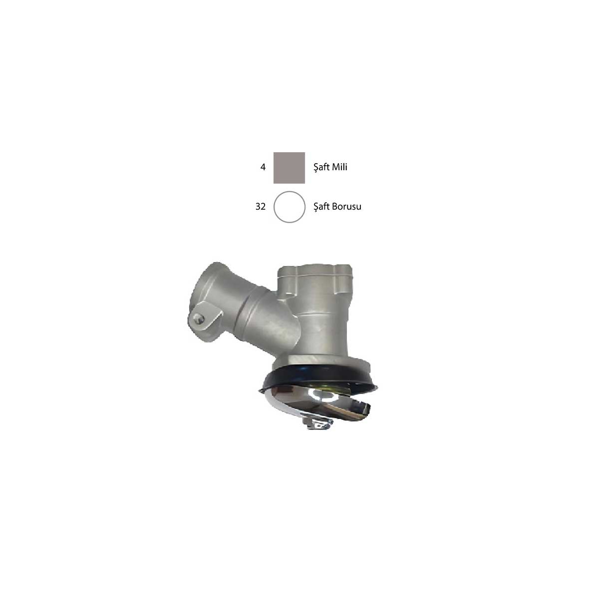 32 mm Kare GP-CG057 MOTORLU TIRPAN REDÜKTÖR KAFA GRUBU