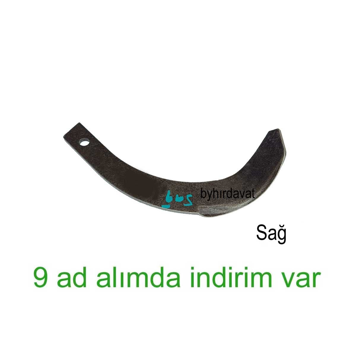 KAMA BY REİS KDT610-KDT910 Sağ BIÇAK ÇAPA MAKİNASI BIÇAĞI KDT 610-KDT 910