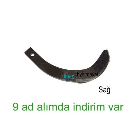 KAMA BY REİS KDT610-KDT910 Sağ BIÇAK ÇAPA MAKİNASI BIÇAĞI KDT 610-KDT 910