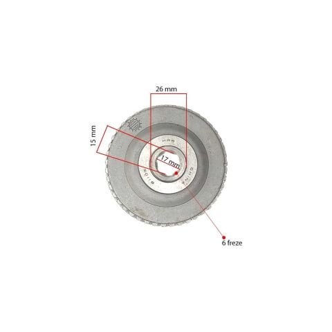 15-17 mm BASKI BALATA KOMPLE ÇAPA MAKİNASI GENERAL POWER GP-373-B27