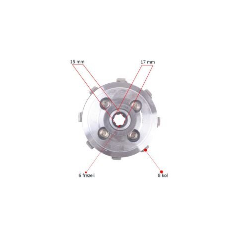 15-17 mm BASKI BALATA KOMPLE 110 mm 8 li ÇAPA MAKİNASI SAMSUNG TN-730-B2-1
