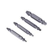 YU-SU TOOLS 4 Parça TERS DİŞ KILAVUZ HIZLI VİDA ÇIKARICI HASARLI KIRIK CİVATA VİDA SÖKÜCÜ KÖR VİDA AÇMASOL DİŞ