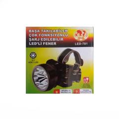 KIRGIL LED-781 ŞARJLI KAFA LAMBASI