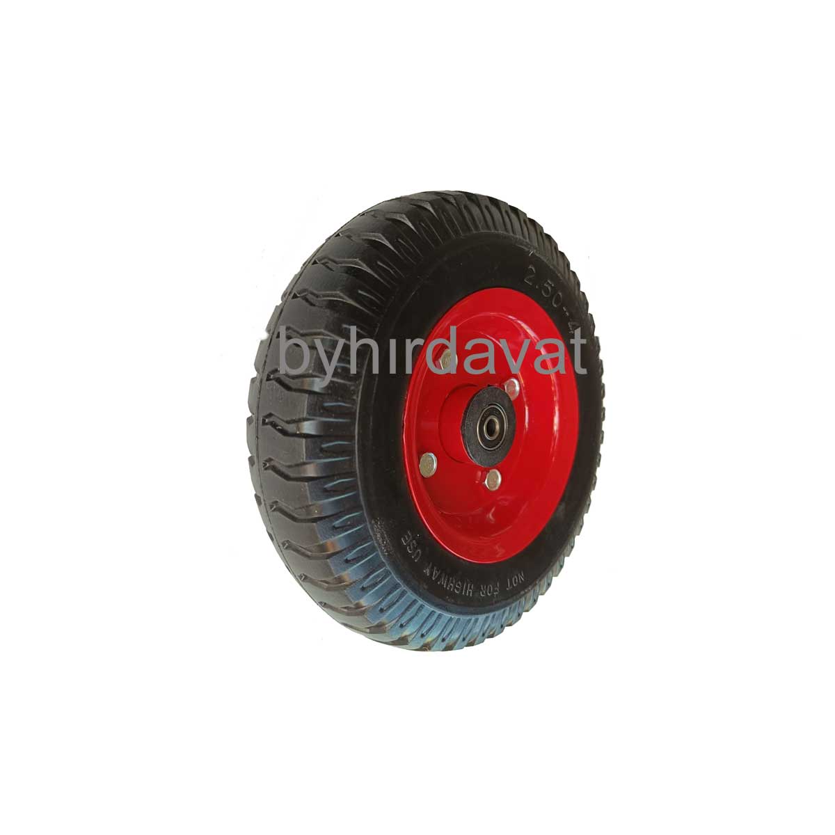 2.50-4 Dolgu TEKER METAL JANTLI 250/4 250-4 Mil 8 mm