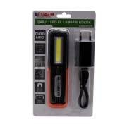 BAY-TEC MK4350 ŞARJLI FENER LED EL LAMBASI Mıknatıslı FENER BAYTEC ŞARJLI LAMBA