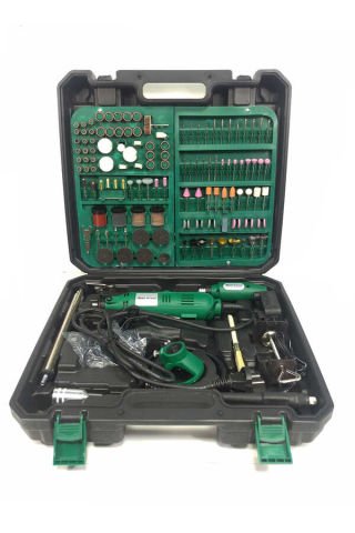 ROLWAL BLT-RWL300 MİNİ TAŞLAMA GRAVÜR SETİ 300 Parça ÇANTALI MİNİ VIZ VIZ BALATLI Yazı Azma SFC300