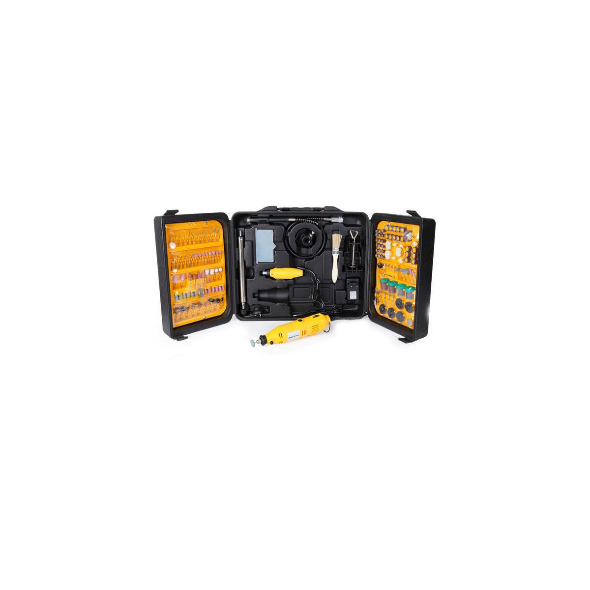 ROLWAL BLT-RW-RWL-350B DOUBLE MİNİ TAŞLAMA GRAVÜR SETİ 350 Parça BALATLI MİNİ VIZ VIZ Yazı Yazma