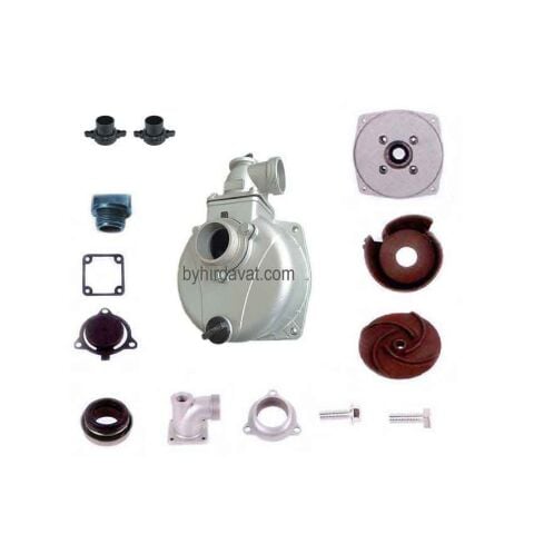 3 lük SU MOTORU POMPA GÖVDESİ Komple Set 20 mm Kamalı BENZİNLİ MOTOR DAVLUMBAZ KAZANI DHA