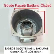 3 lük SU MOTORU POMPA GÖVDESİ BENZİNLİ 17.7 cm DAVLUMBAZ KAZANI