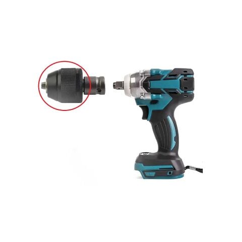 1/2 SOMUN SIKMA MATKAP MANDRENİ 13 mm SOMUN SÖKME ve SIKMAYI VİDALAMA MATKABA DÖNÜŞTÜRÜR Adaptör Hariçtir HAVALI-ELEKTRİKLİ-AKÜLÜ ALETLER