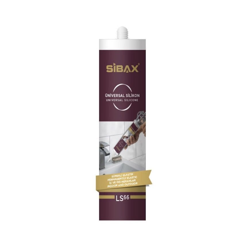 SİBAX LS66 280 ğr Şeffaf ÜNİVERSAL SİLİKON