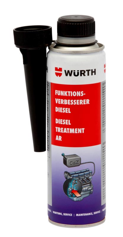 WÜRTH 300 ml CR-DİZEL YAKIT SİSTEMİ ve ENJEKTÖR TEMİZLEYİCİ