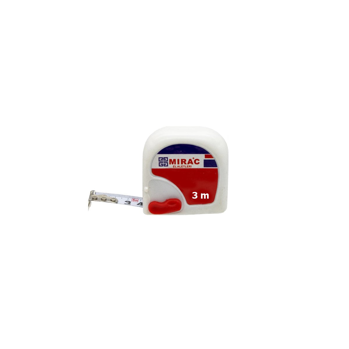 MİRAC 3 mt ŞERİT METRE 3*15 mm