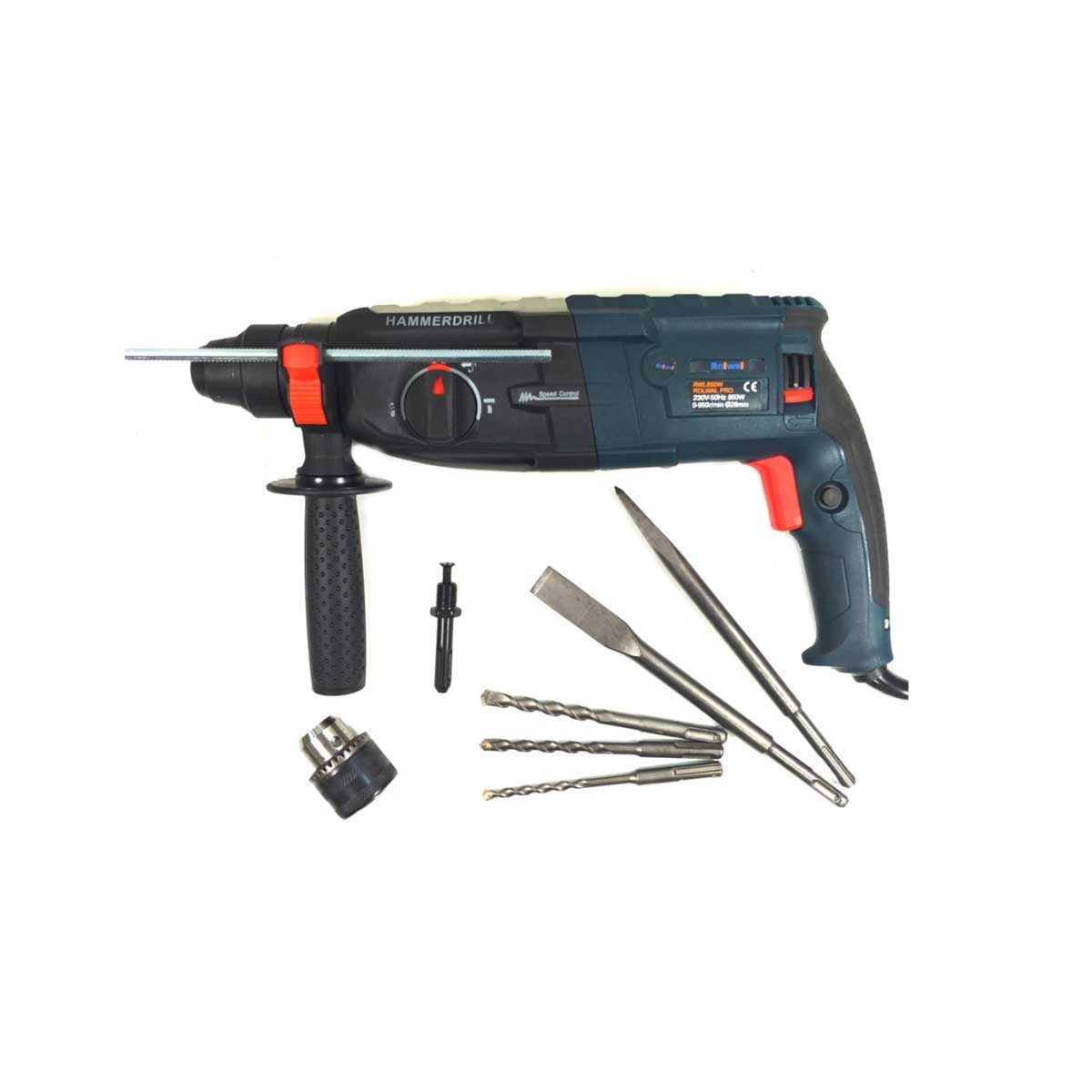 ROLWAL RWL-2028 KIRICI DELİCİ DARBELİ MATKAP HAMMERDRİLL 850 WATT
