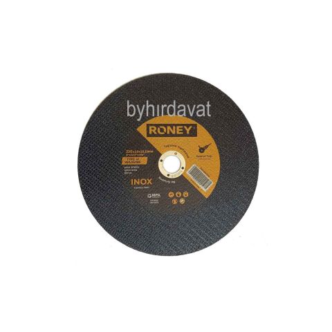 RONEY 230*2.0*22 mm INOX METAL KESME TAŞI Düz 230x2.0x22 KESİCİ TAŞ