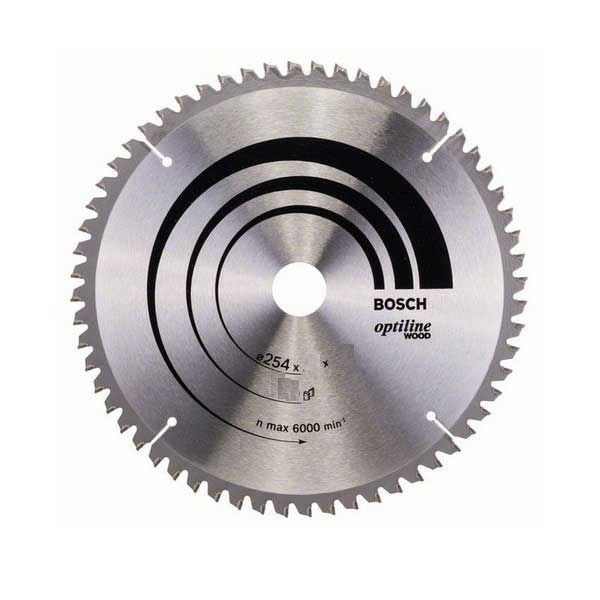BOSCH 254 mm Optiline AHŞAP ELMAS DAİRE TESTERE 10-254*30*120 diş