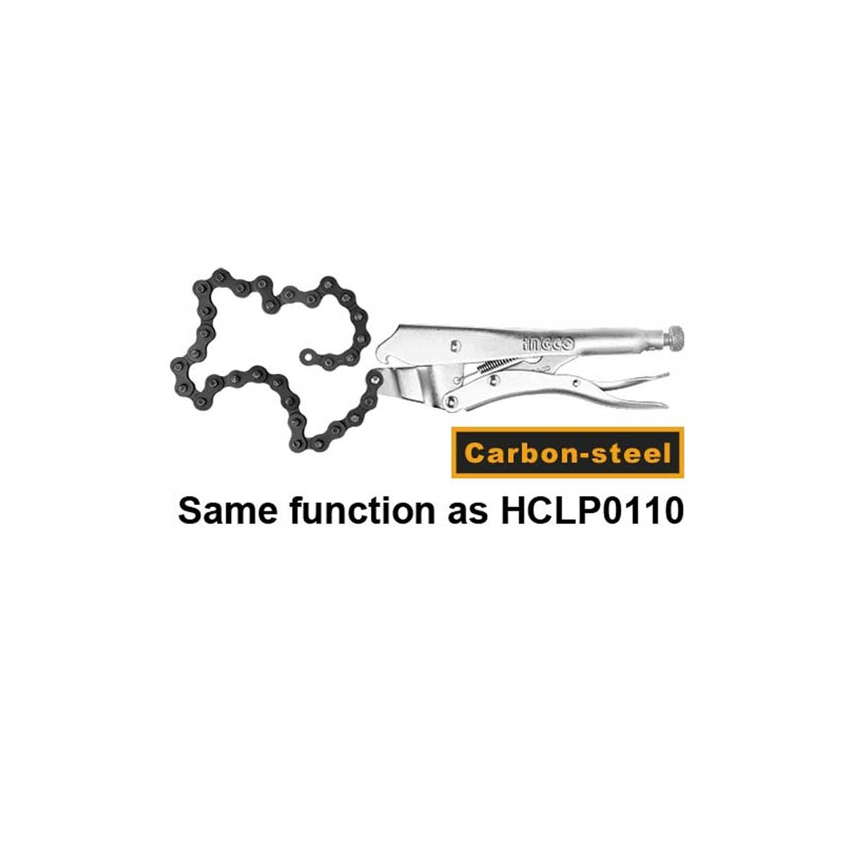 İNGCO İNG-HCLP0210 AYARLI ZİNCİRLİ PENSE 250 mm 10\'\' Filitre Boru Anahtarı FİLTRE