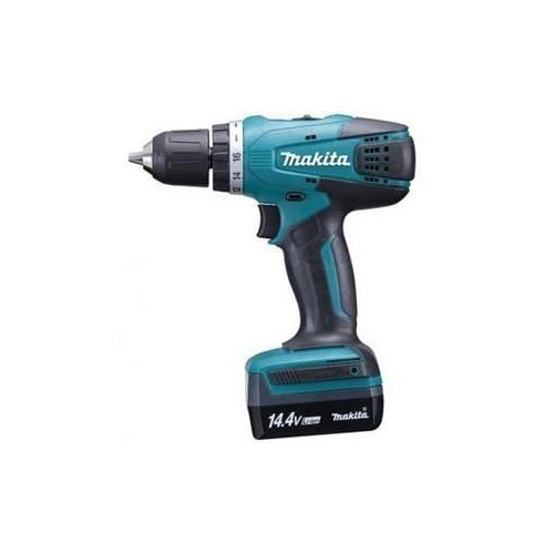 MAKİTA HP347DWE3 Darbeli AKÜLÜ VİDALAMA 14.4 Volt ŞARLI MATKAP Tek Akü