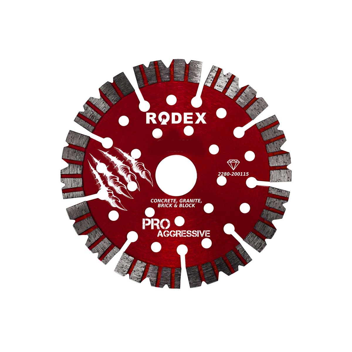 RODEX 150 mm GRANİT MERMER ELMAS TESTERE LAZER KAYNAKLI RRF150S PRO AGGRESSIVE TURBO SEGMENT TESTERE ELMAS BETON KESME DİSKİ KANAL AÇMA MAKİNASI BIÇAĞI 150*22.2 mm