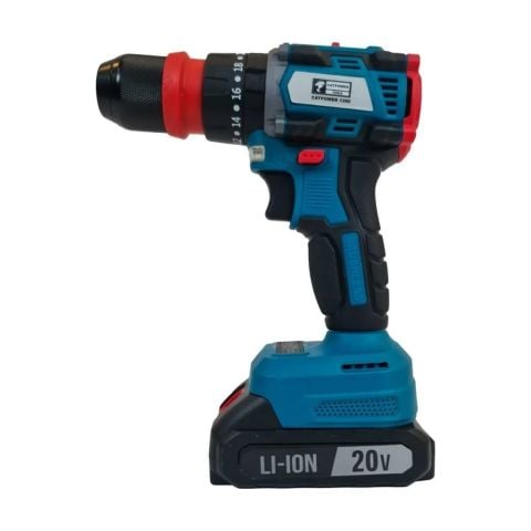 CATPOWER CAT1350 AKÜLÜ VİDALAMA Li-ion ŞARJLI MATKAP KÖMÜRSÜZ MOTOR Dar Alanda Vidalama İçin