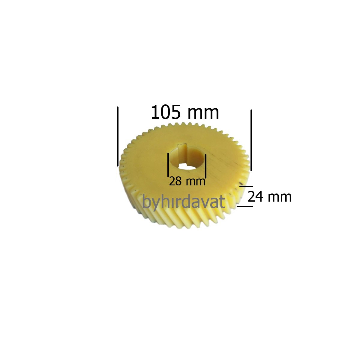 105*24 mm 32 no KIYMA MAKİNASI DİŞLİSİ KESTAMİT OMT ve TÜM MARKALAR